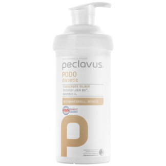 Peclavus PODOdiabetic Fodcreme Sølv 500 ml