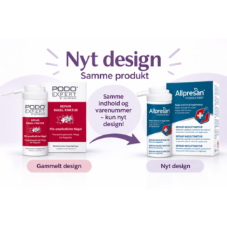 Negletinktur fra allpresan med svampedræbende effekt. 50 ml.