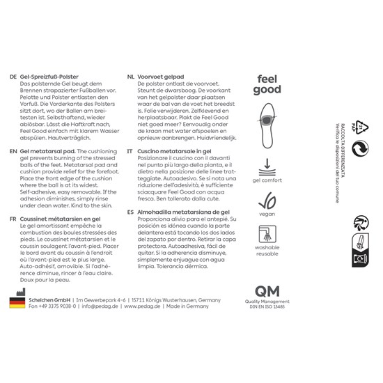 Pedag Feel Good gel-forfodspude – onesize - Billede 3