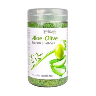 Camillen Wellness Fodbadesalt Aloe Vera & Oliven – 350/1350 g