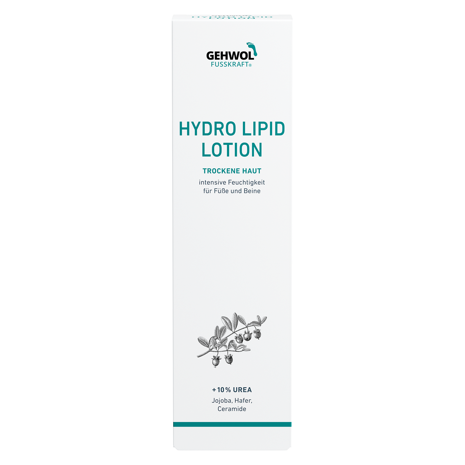 GEHWOL FUSSKRAFT Hydro Lipid Lotion – produktets emballage