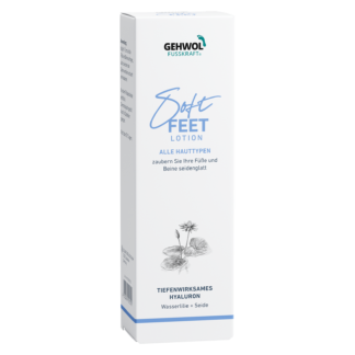 GEHWOL FUSSKRAFT Soft Feet Lotion – produktets emballage