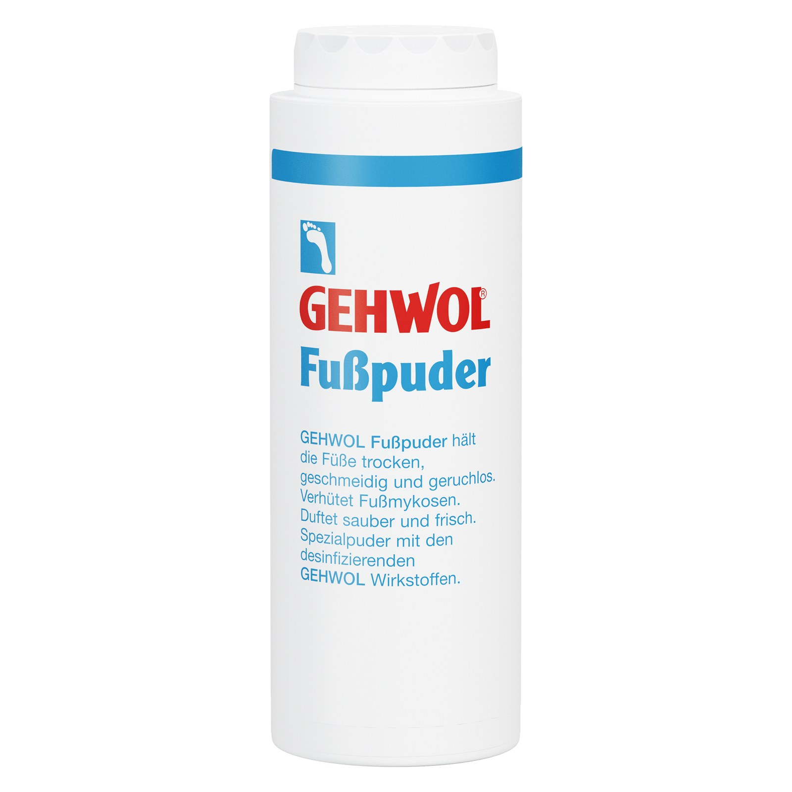 GEHWOL Footpowder 100 g – produktets emballage