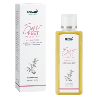 GEHWOL FUSSKRAFT Soft Feet Nourishing Bath – produktets emballage