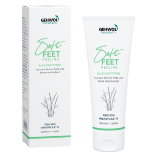 GEHWOL FUSSKRAFT Soft Feet Scrub – produktets emballage