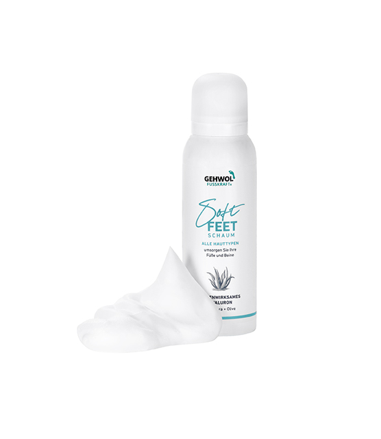 GEHWOL FUSSKRAFT Soft Feet Foam – produktets emballage