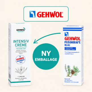 Gehwol fusskraft - Den blå, til trætte fødder 125 ml.