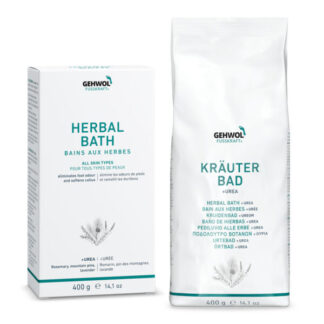 GEHWOL FUSSKRAFT Herbal Bath 400 g – engelsk emballage
