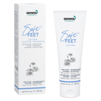 GEHWOL FUSSKRAFT Soft Feet Lotion 125 ml – engelsk emballage