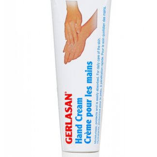 GERLASAN Hand Cream – originalfoto med engelsk emballagetekst