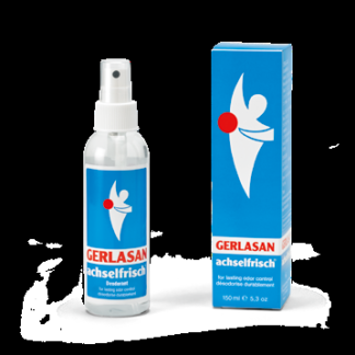 GERLASAN Refresh Underarm Deodorant 150 ml – originalfoto med engelsk emballagetekst