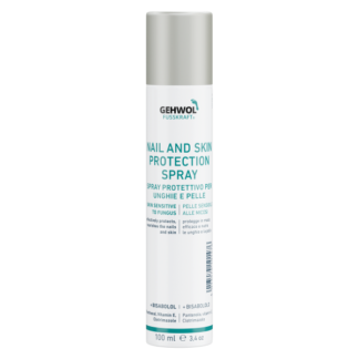 GEHWOL FUSSKRAFT Nail- And Skin Protection Spray 100 ml – originalfoto med engelsk emballagetekst